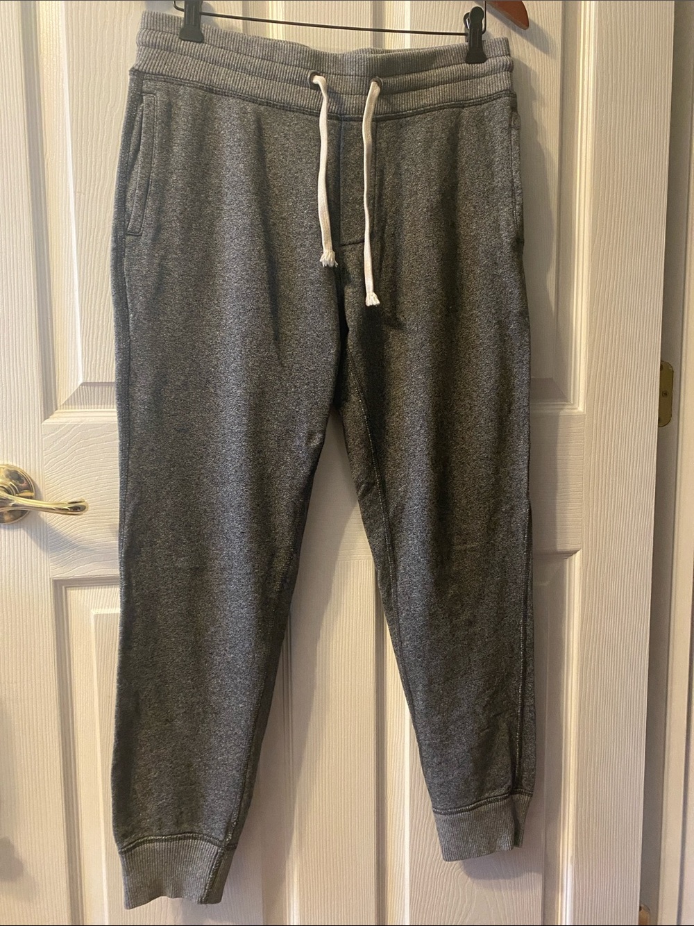 American Eagle Outfitters Charcoal Gray Drawstring Joggers